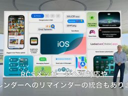 「iOS 18」は新AI「Apple Intelligence」導入。ホーム画面カスタムなど使い勝手強化