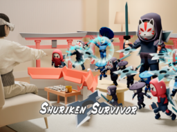 Vision Pro専用ゲーム「Shuriken Survivor」がシュシュっと参上！ 気持ちいい手裏剣アクションを、ひと足先に体験してきた