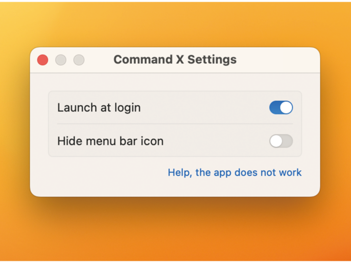 ファイルを「カット＆ペースト」でパパっと移動する！／Macアプリ「Command X」