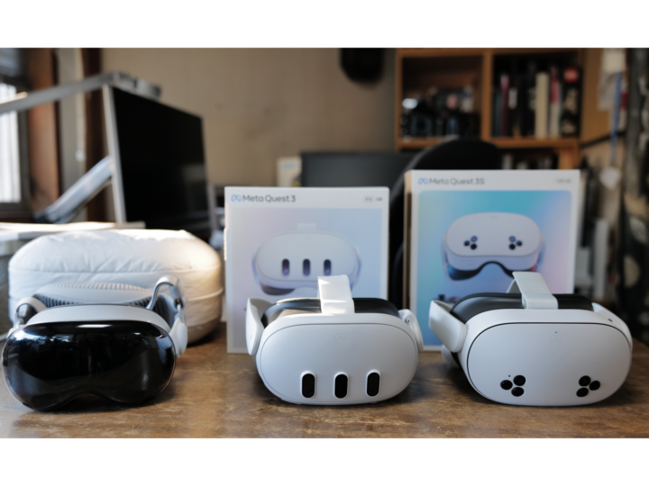 【比較レビュー】「Meta Quest 3」vs「Meta Quest 3S」vs「Apple Vision Pro」で仮想ディスプレイを実現！ コスパが優れているのはどれ？