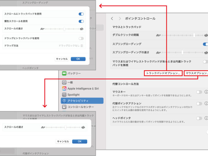マウスのスクロールが速すぎる！ Macの「システム設定」から速度を調整しよう。トラックパッドユーザも手順は同じ