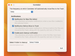 不要なファイルは自動でゴミ箱へ。Macアプリ「Caretaker」なら、指定したフォルダ内を毎日、毎週、毎月…定期的に整理できます　　　　