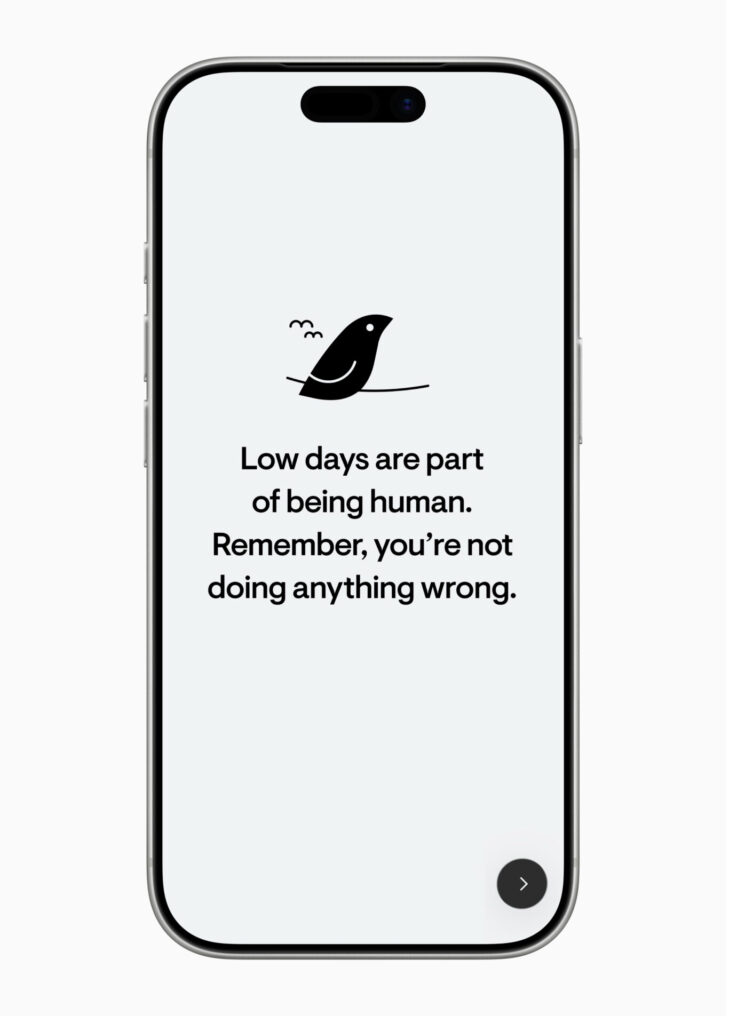 「Stoic」アプリ画面