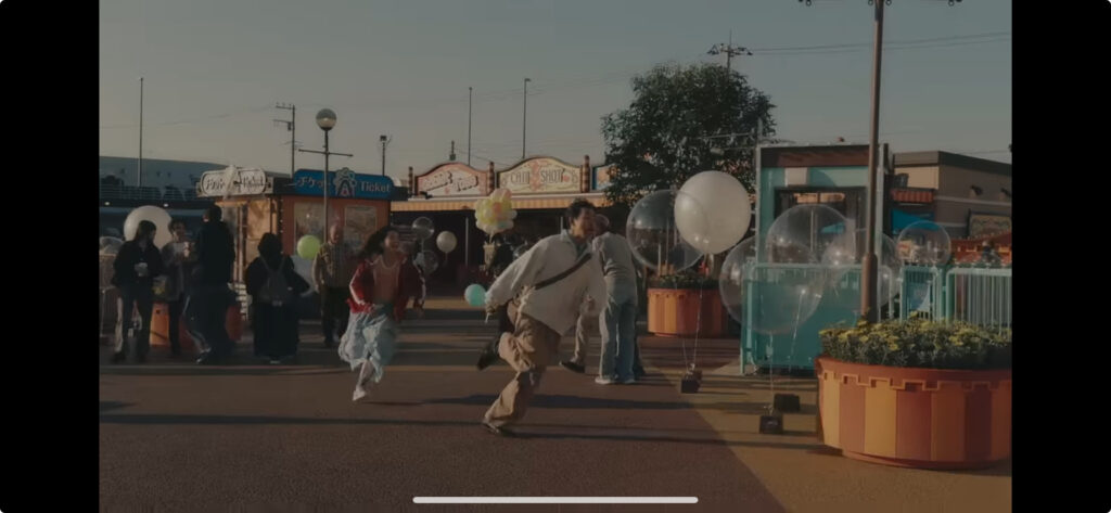 映画「ラストシーン」 主人公たちが走る場面