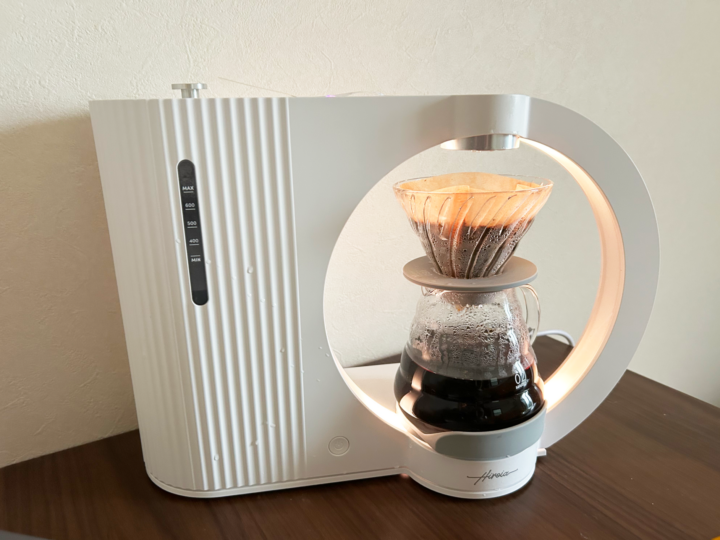コーヒーメーカー「Hikaru V60 Smart Brewer」レビュー／アプリで抽出レシピを管理して、プロ仕様の一杯を自宅で味わおう！